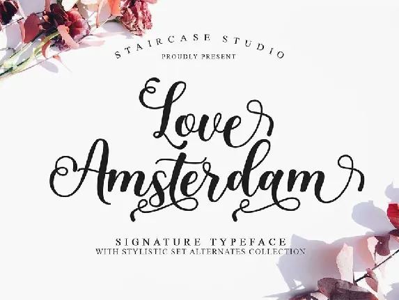 Love Amsterdam font