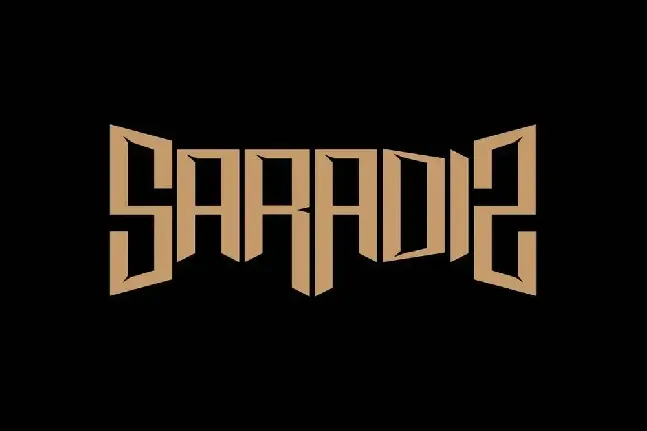 Saradiz Demo font