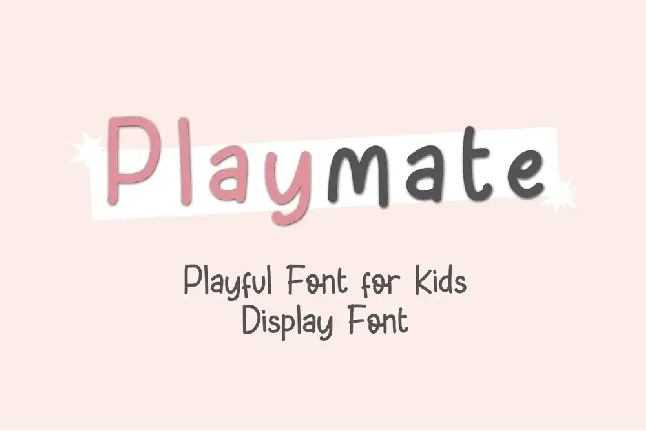 Playmate font