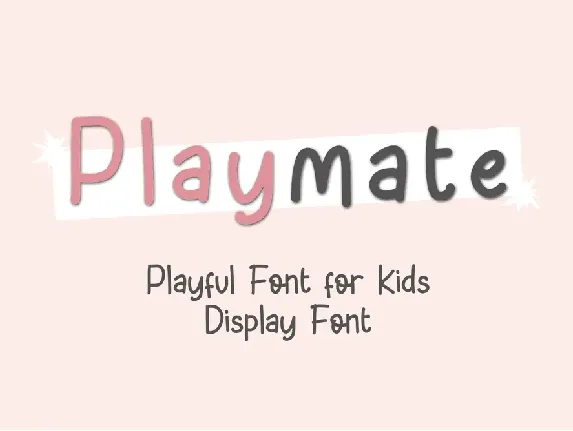 Playmate font