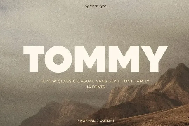 Tommy Family font