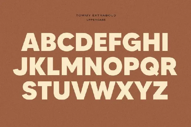 Tommy Family font