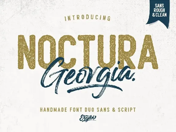 Noctura Georgia Duo font