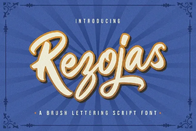 Rezojas font