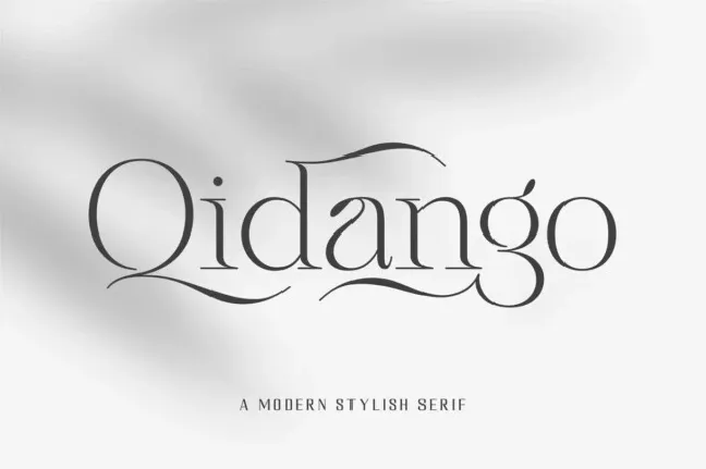 Qidango font