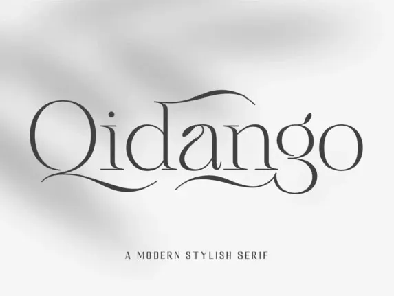 Qidango font