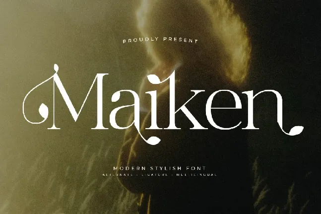 Maiken DEMO VERSION font