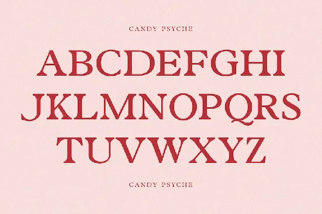 Candy Psyche font