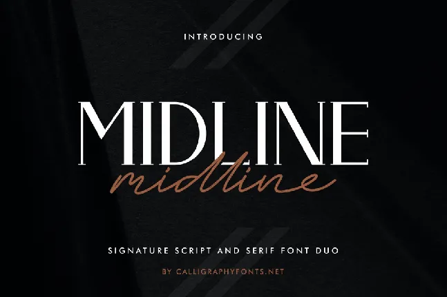 Midline Demo font