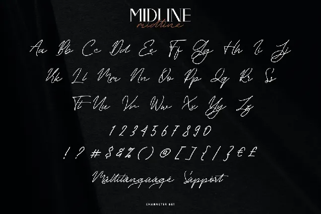 Midline Demo font