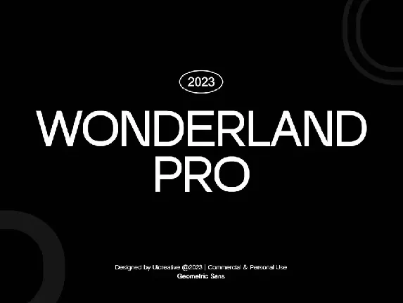 WONDERLAND PRO font