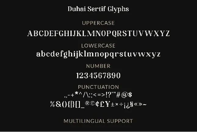 Duhai font