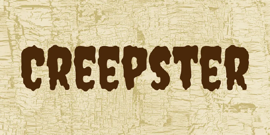 Creepster font