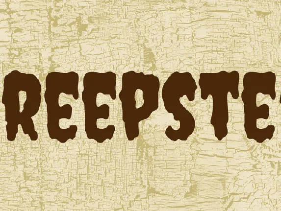 Creepster font