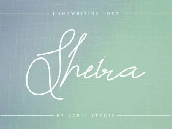 Sheira font