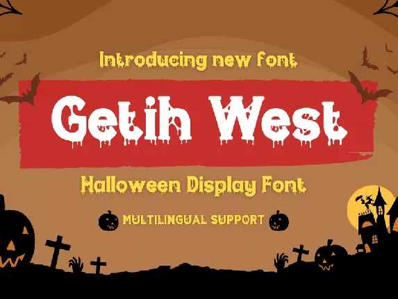 Getih West font