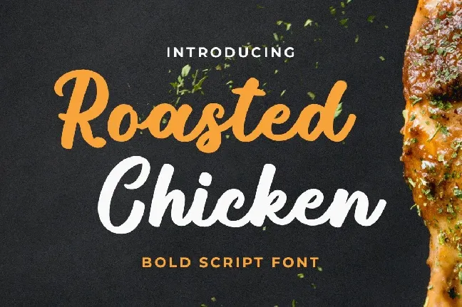 Roasted Chicken font