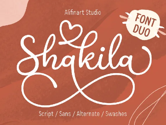 Shakila Script font