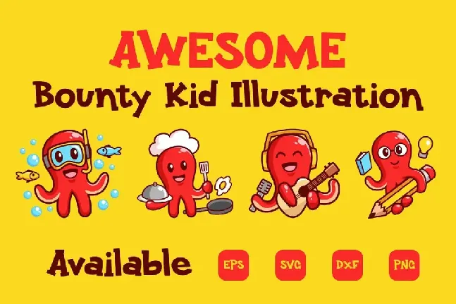 Bounty-Kid font