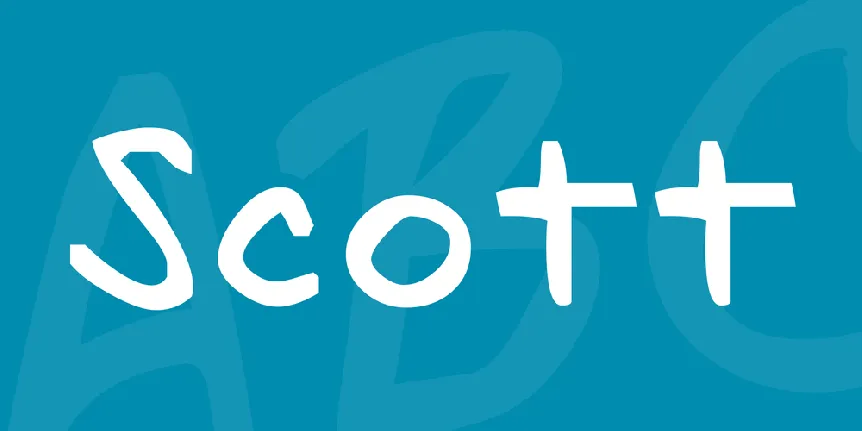 Scott font