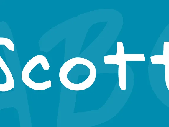 Scott font