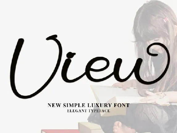 View Typeface font