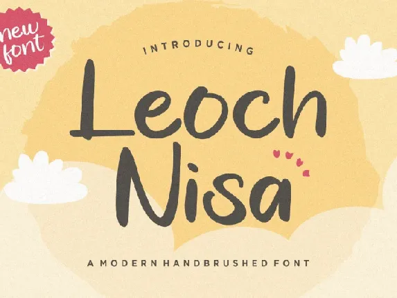 Leoch Nisa font