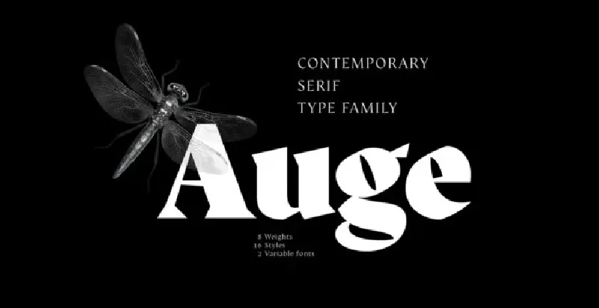 Auge Family font