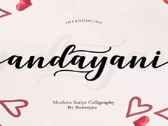 Andayani font