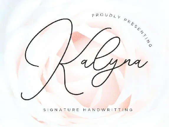 Kalyna font