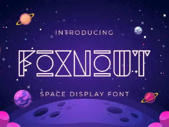 FOXNOUT FREE TRIAL font