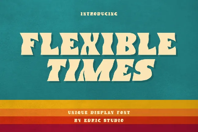 Flexible Times Demo font