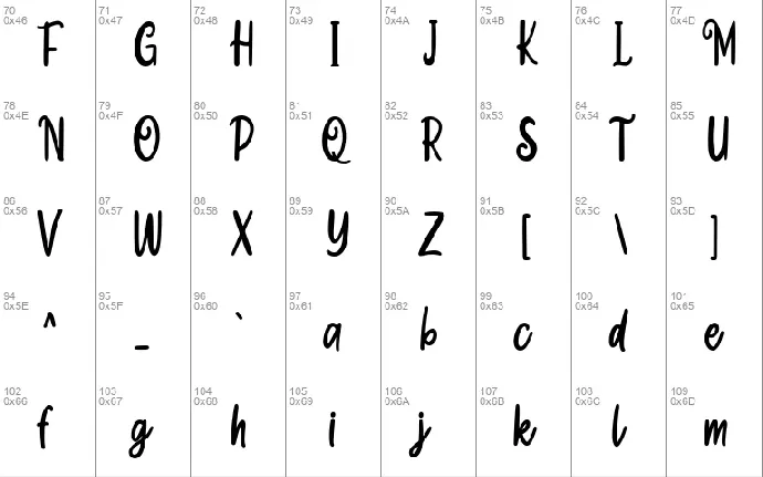 Shakilla font