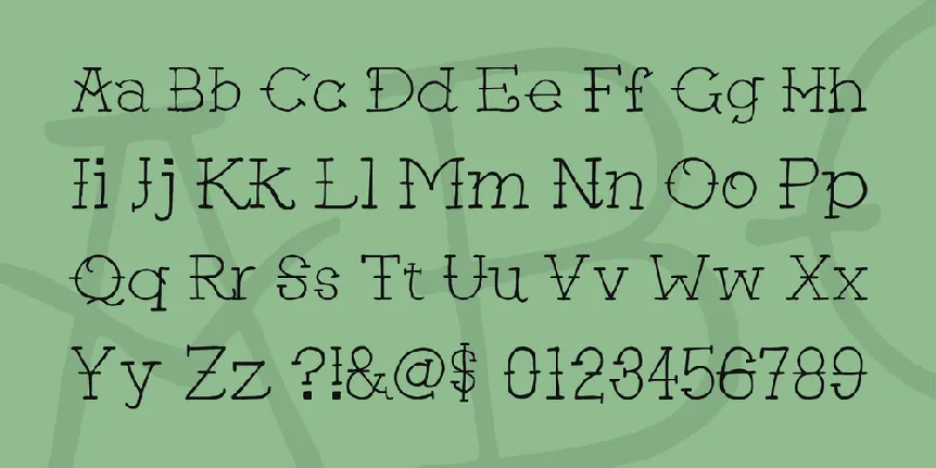 Tattoo Girl FW font