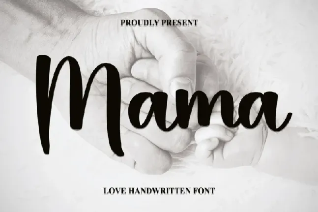 Mama font