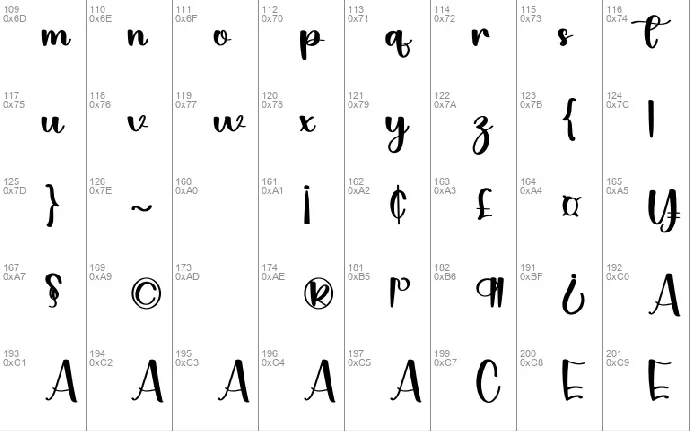 Mama font