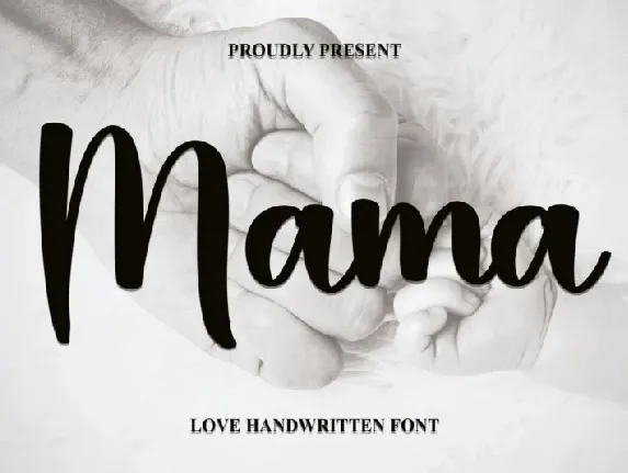 Mama font