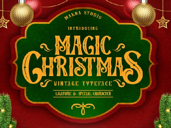 Magic Christmas font