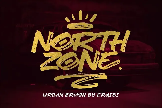 North Zone font