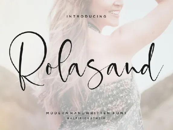 Rolasand font