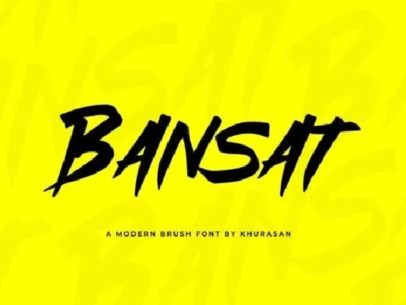 Bansat font