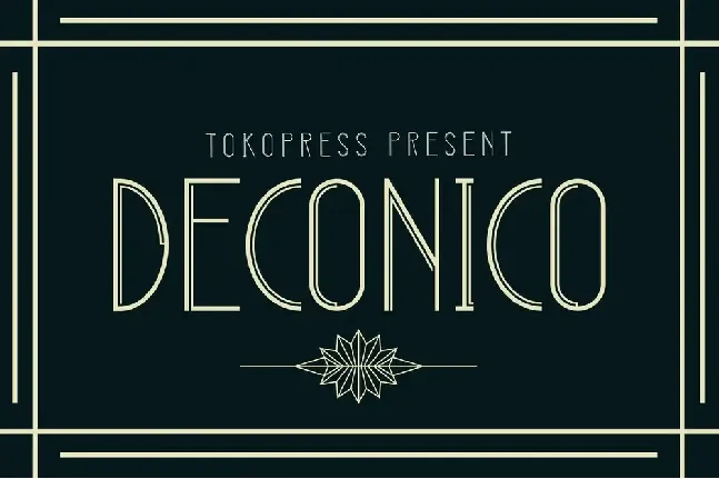 DECONICO font