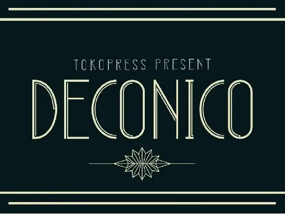 DECONICO font