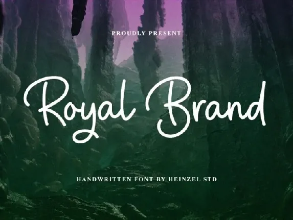 Royal Brand font