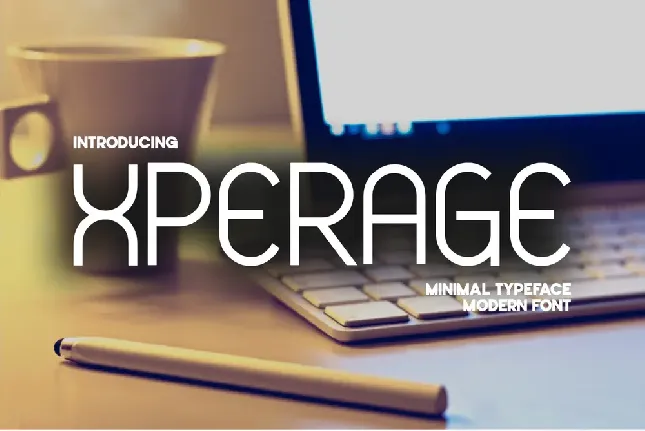 Xperage font