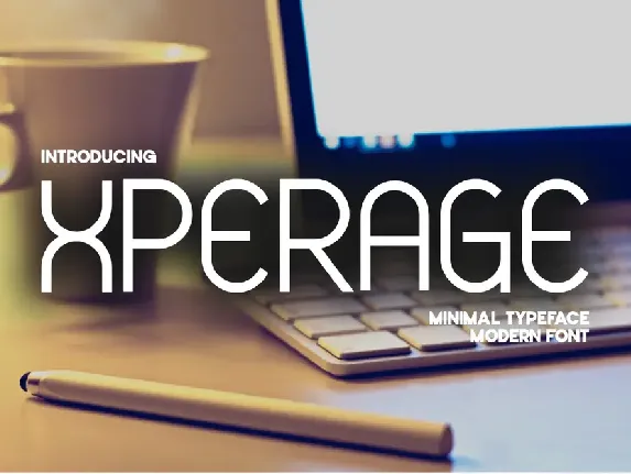 Xperage font