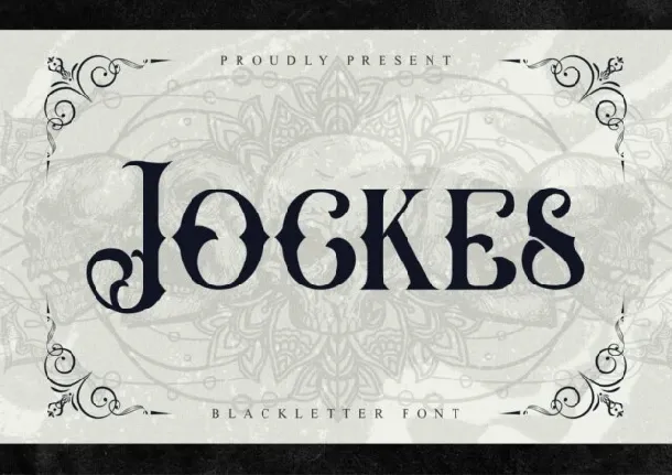 Jockes font