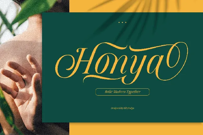 Honya font