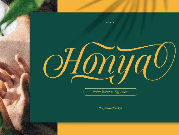 Honya font