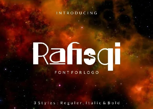 Rafisqi Display font